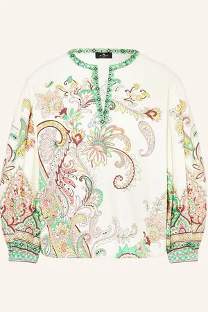 Etro Blusenshirt Mit 3/4-Arm beige