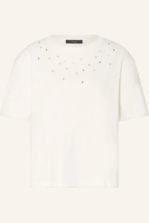 Oui T-Shirt Mit Schmucksteinen