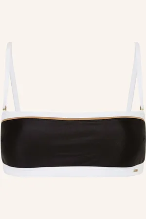 HUGO BOSS Bandeau-Bikini-Top Codes schwarz