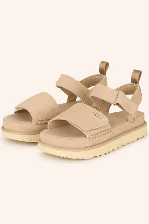 UGG Plateau-Sandalen Goldenstar beige