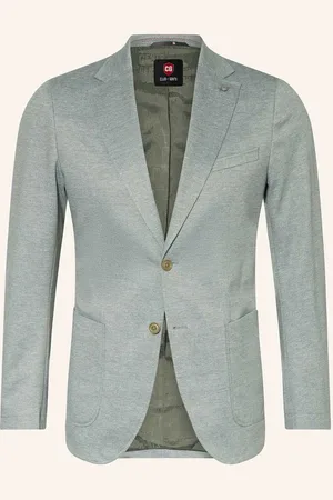 Club of Gents Anzugsakko Aus Jersey Slim Fit gruen