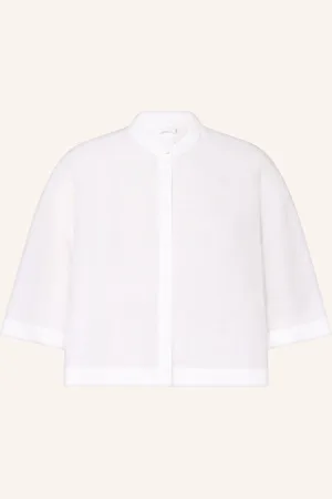 120% Lino Leinenbluse Mit 3/4-Arm