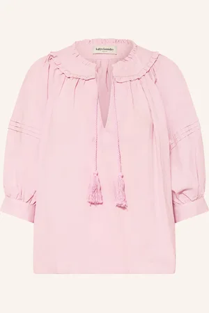Lollys Laundry Blusenshirt Alvill Mit Rüschen lila