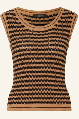 Max Mara Strickshirt Disegno braun