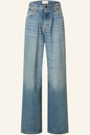 haikure Wide Leg Jeans Candy Blue blau