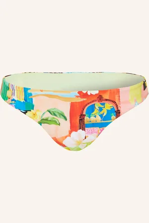 Seafolly Basic-Bikini-Hose Cuba blau