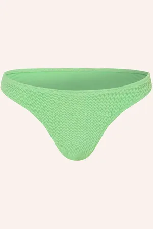 Seafolly Basic-Bikini-Hose Sea Dive gruen