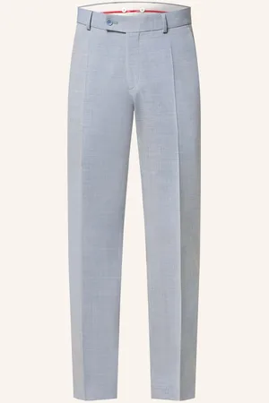 Club of Gents Anzughose Cg Paco Slim Fit blau