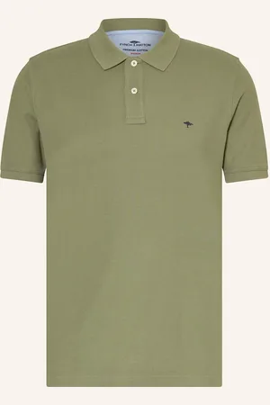 Fynch-Hatton Piqué-Poloshirt gruen