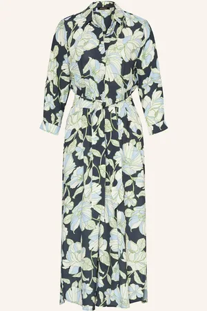 More & More Hemdblusenkleid gruen