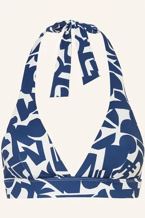 Marc O’ Polo Neckholder-Bikini-Top blau