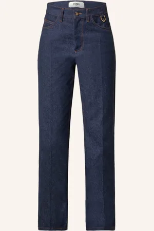 Fendi Straight Jeans blau