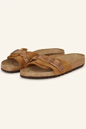 Birkenstock Pantoletten Oita Braided braun