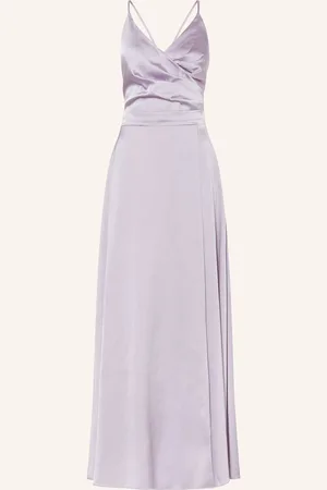 Apart Abendkleid In Wickeloptik lila