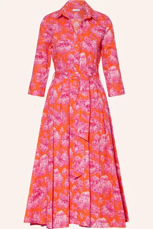 Rossana Diva Kleid Mit 3/4-Arm orange