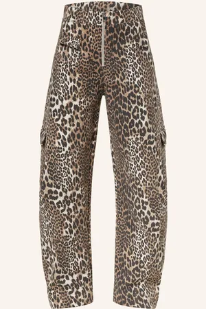 Ganni Cargohose braun