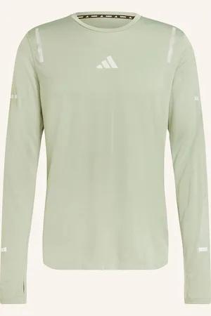 adidas Laufshirt Ultimate Running Reflective Longsleeve gruen