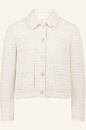 Cartoon Tweed-Jacke beige