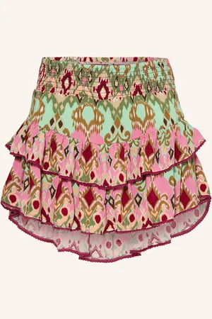 ONLY Skort Mit Volants pink