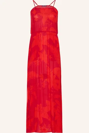 Vilebrequin Strandkleid Flower Power Louane rot