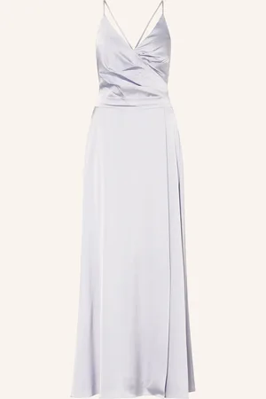 Apart Abendkleid In Wickeloptik blau