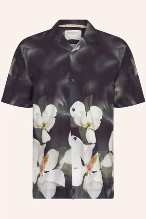 Colours & Sons Resorthemd Regular Fit schwarz