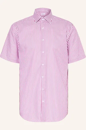 Seidensticker Kurzarm-Hemd Regular Fit rot