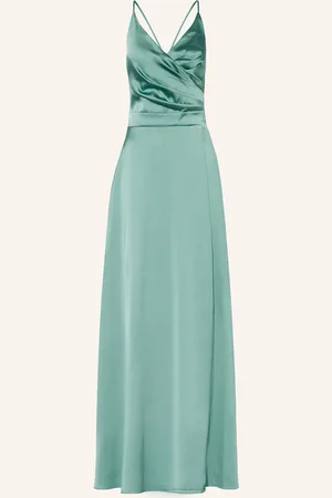Apart Abendkleid In Wickeloptik gruen