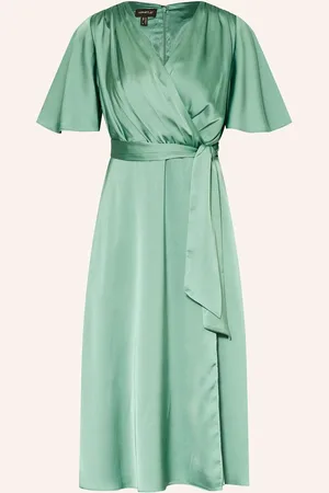 Apart Cocktailkleid Aus Satin gruen