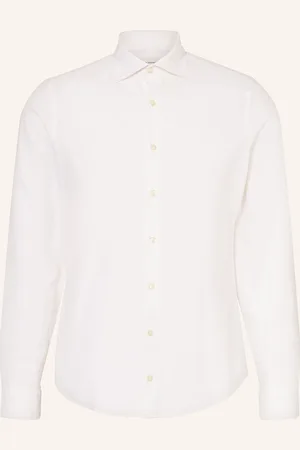 Roy Robson Hemd Slim Fit Mit Leinen
