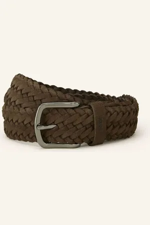 HUGO BOSS Ledergürtel Sash braun
