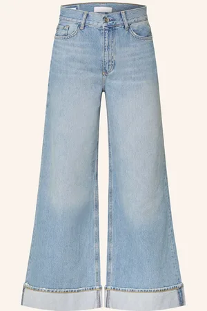 Rich & Royal Wide Leg Jeans blau