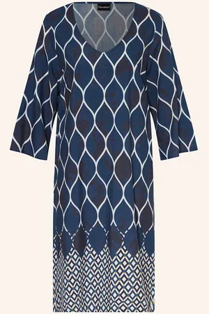 Charmline Strandkleid Ocean Cloud Mit 3/4-Arm blau