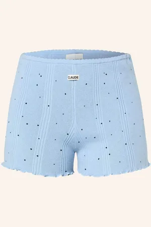 Claudie Pierlot Strickshorts blau
