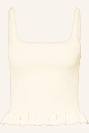 Claudie Pierlot Stricktop gelb