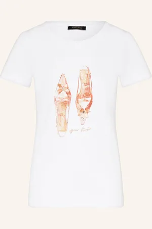 More & More T-Shirt Mit Schmucksteinen
