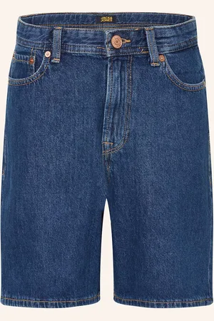 JACK & JONES Jeansshorts Loose Fit blau