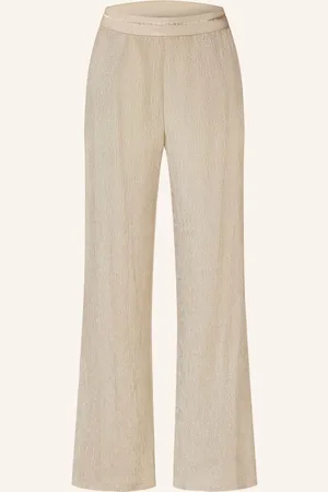 Riani Marlenehose Mit Glitzergarn gold