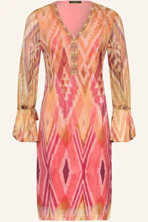 Ana Alcazar Mesh-Kleid Mit Schmuckperlen rot