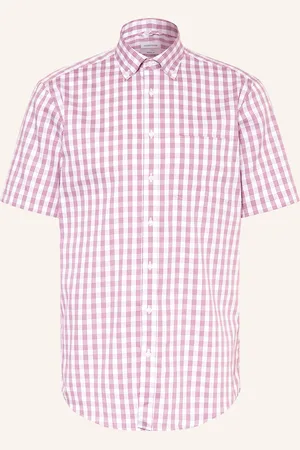 Seidensticker Kurzarm-Hemd Regular Fit rot