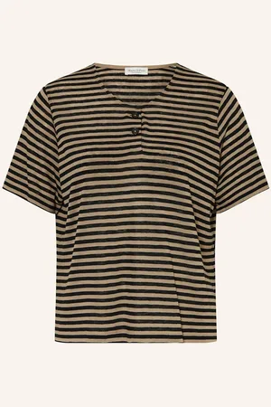 Marc O’ Polo T-Shirt Mit Leinen beige