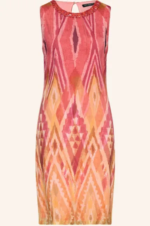 Ana Alcazar Mesh-Kleid Mit Schmucksteinen rot