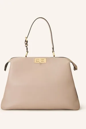 Fendi Handtasche Peekaboo Soft Large beige