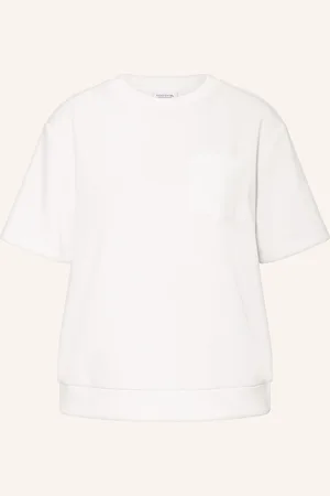 Comma, T-Shirt weiss
