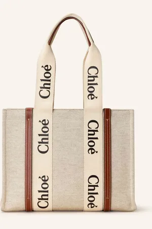 Chloé Shopper Woody weiss