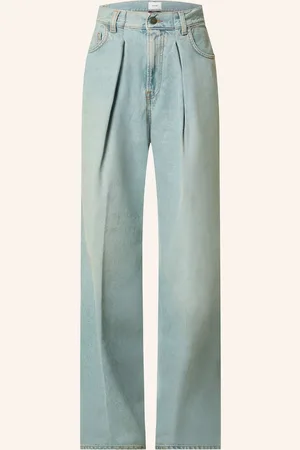haikure Wide Leg Jeans Candy blau