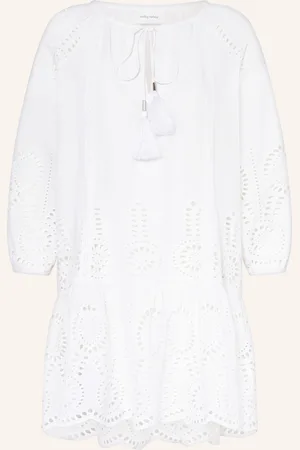 DARLING HARBOUR Schluppenbluse Mit 3/4-Arm weiss
