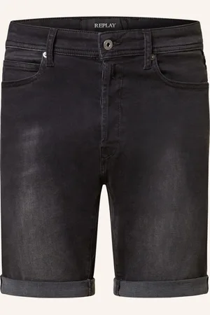 Replay Jeansshorts schwarz