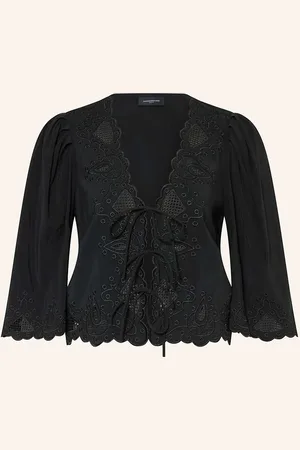Copenhagen Muse Bluse Cmmadelyn Mit 3/4-Arm Und Lochspitze