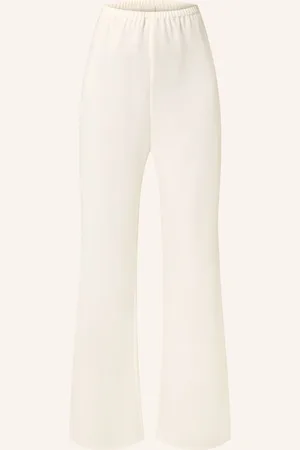 Almada Label Marlenehose Bea weiss